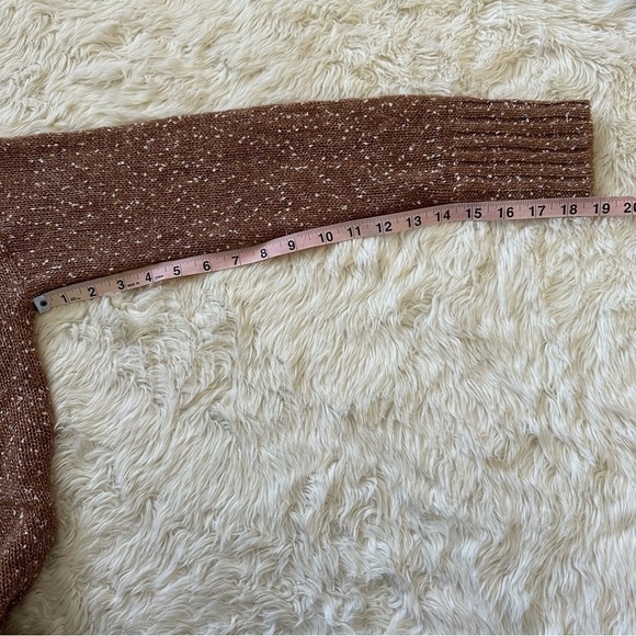 Tularosa Sweater Tash Mockneck Cut Out Back in Dijon Brown XS NWT New - Picture 13 of 13